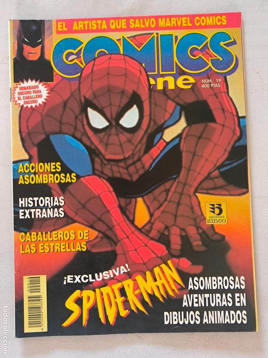 C&oacute;mics: COMICS SCENE N&ordm; 19 - ZINCO (F1)