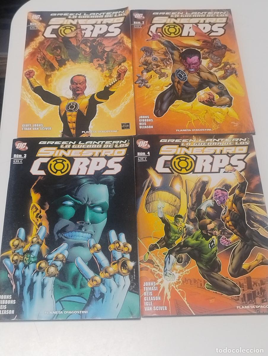 C&oacute;mics: Green Lantern: La guerra de los Sinestro Corps (4 n&uacute;meros, completo) -