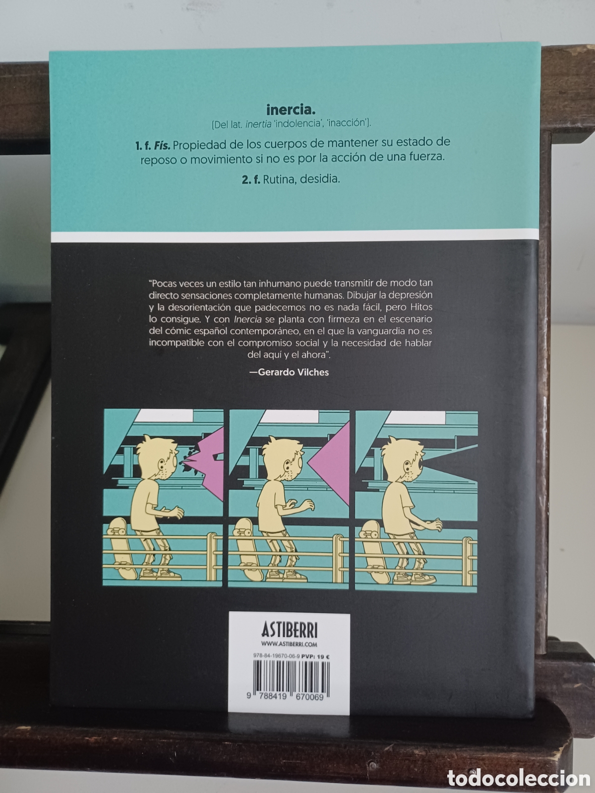 C&oacute;mics: Inercia/ Antonio Hitos/ Astiberri/ Excelente estado - Foto 2