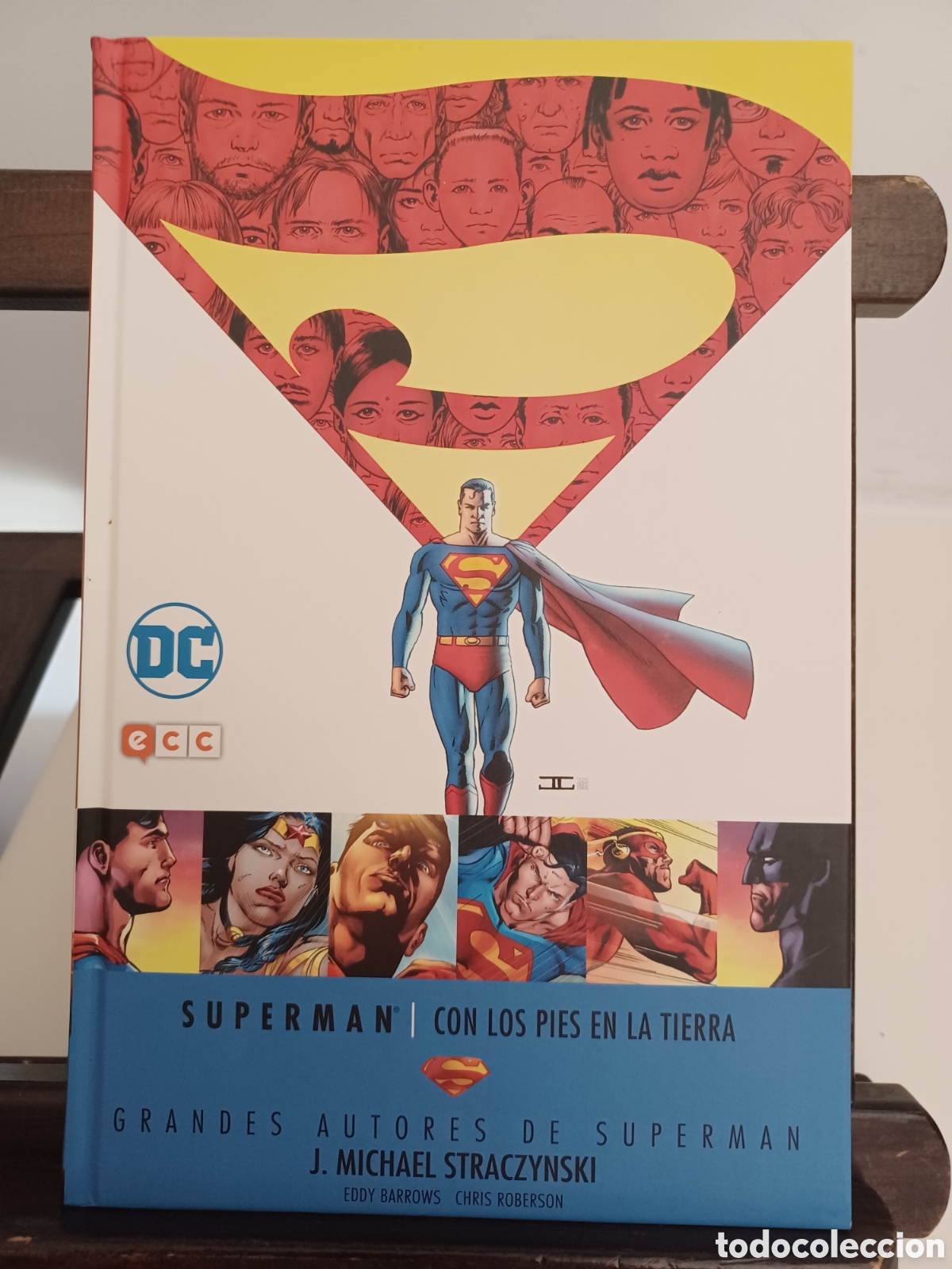 C&oacute;mics: Superman. Con los pies en la tierra/ Grandes autores/ Straczynski/ DC ECC, 2017/ Descatalogado/NUEVO