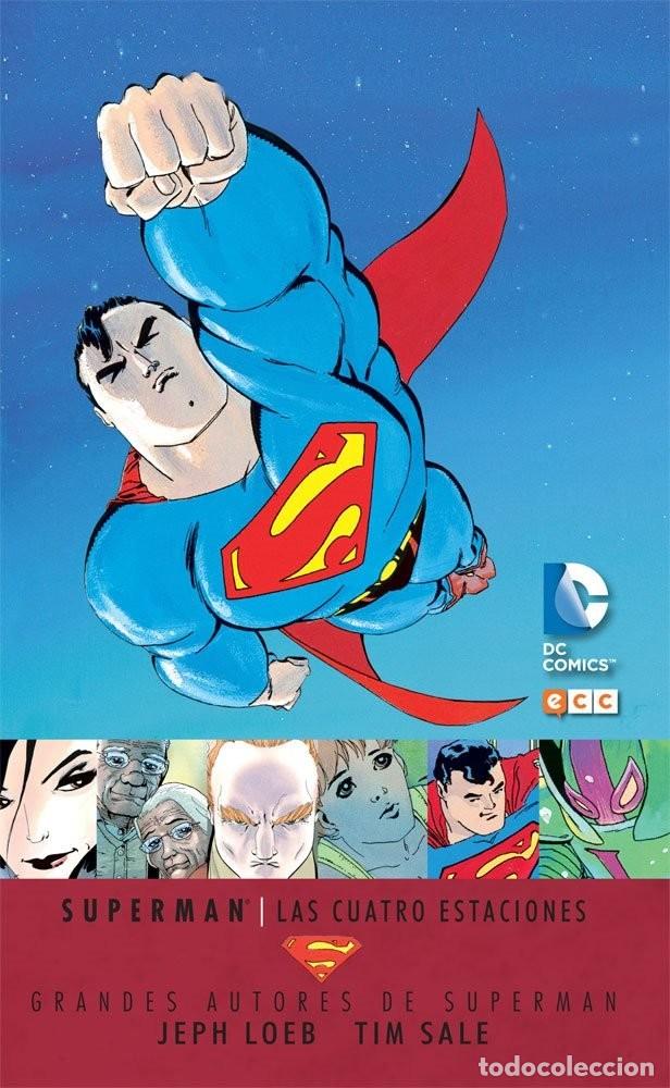 C&oacute;mics: Grandes Autores de Superman: Jeph Loeb y Tim Sale. Superman: Las cuatro estaciones