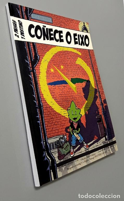 Comics: F3202 - CO&Ntilde;ECE O EIXO. DOS PAISES. 1 DESTINO. GALICIA. PORTUGAL. ESPA&Ntilde;A. TEBEO. COMIC. A&Ntilde;O 2019.