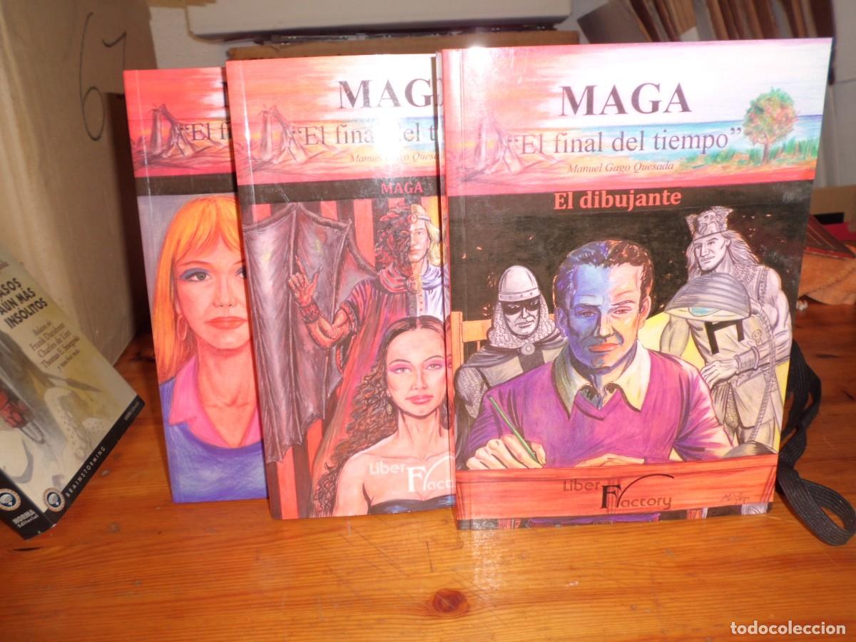 C&oacute;mics: MAGA EL FINAL DEL TIEMPO MANUEL GAGO QUESADA COMOLETA 3 TOMOS - Foto 1