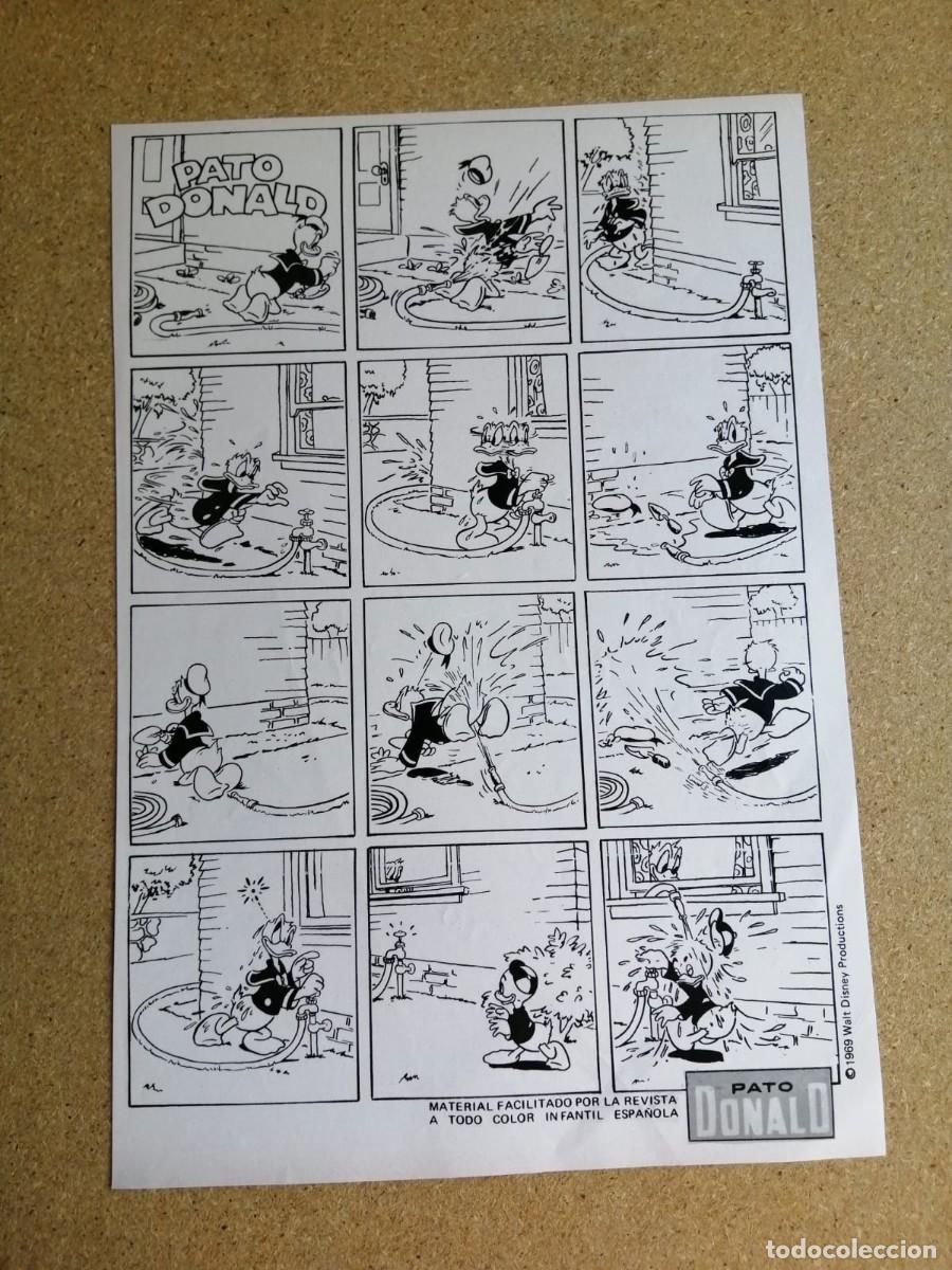 C&oacute;mics: HOJA COMIC. PATO DONALD