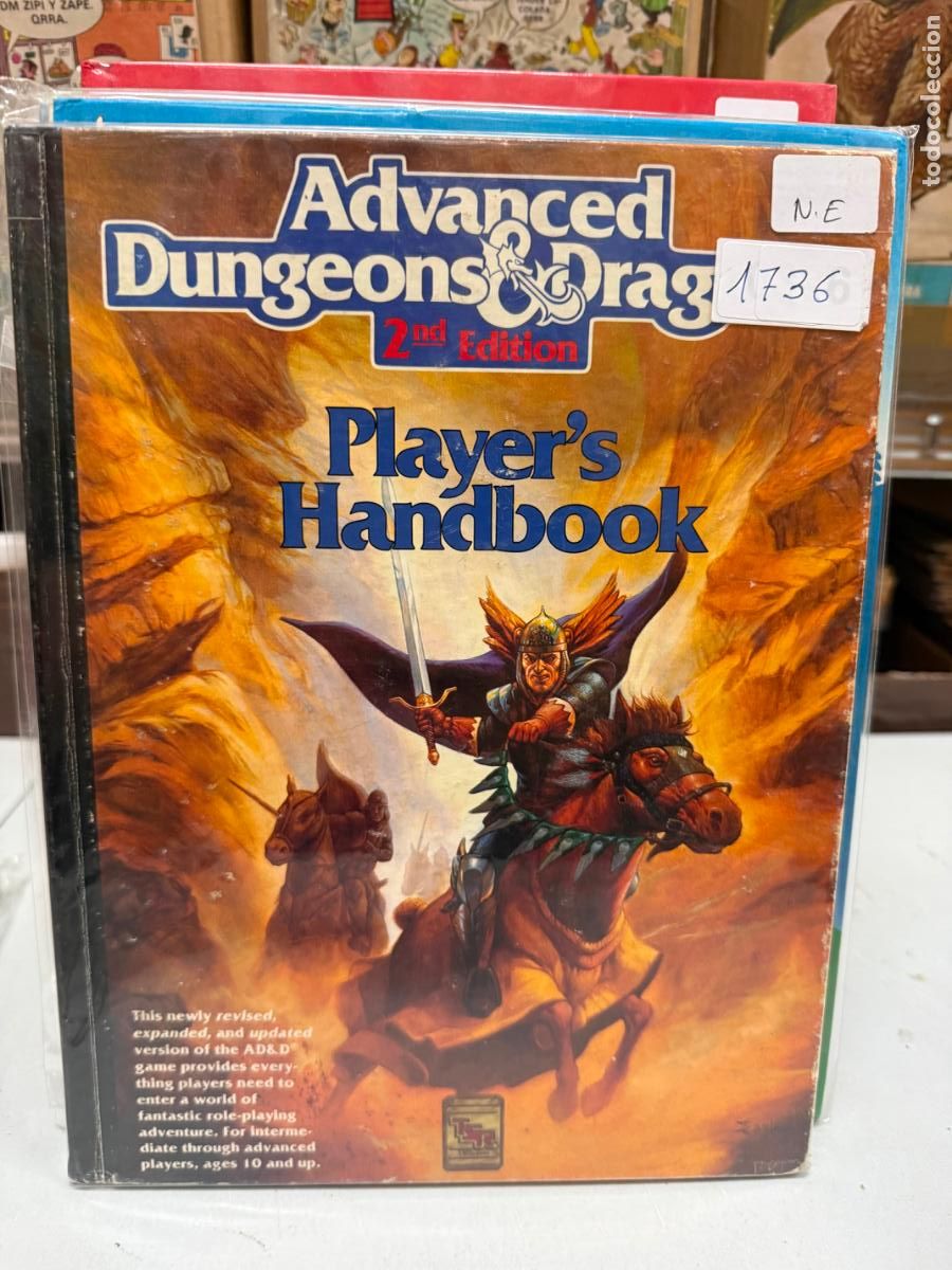 Fumetti: advanced dungeons & dragons players handbook en ingles
