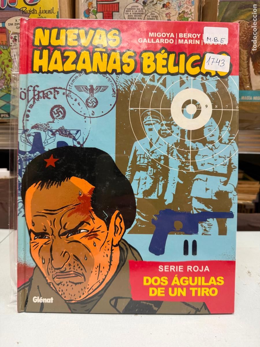 Comics: las nuevas haza&ntilde;as b&eacute;licas serie roja dos &aacute;guilas de un tiro