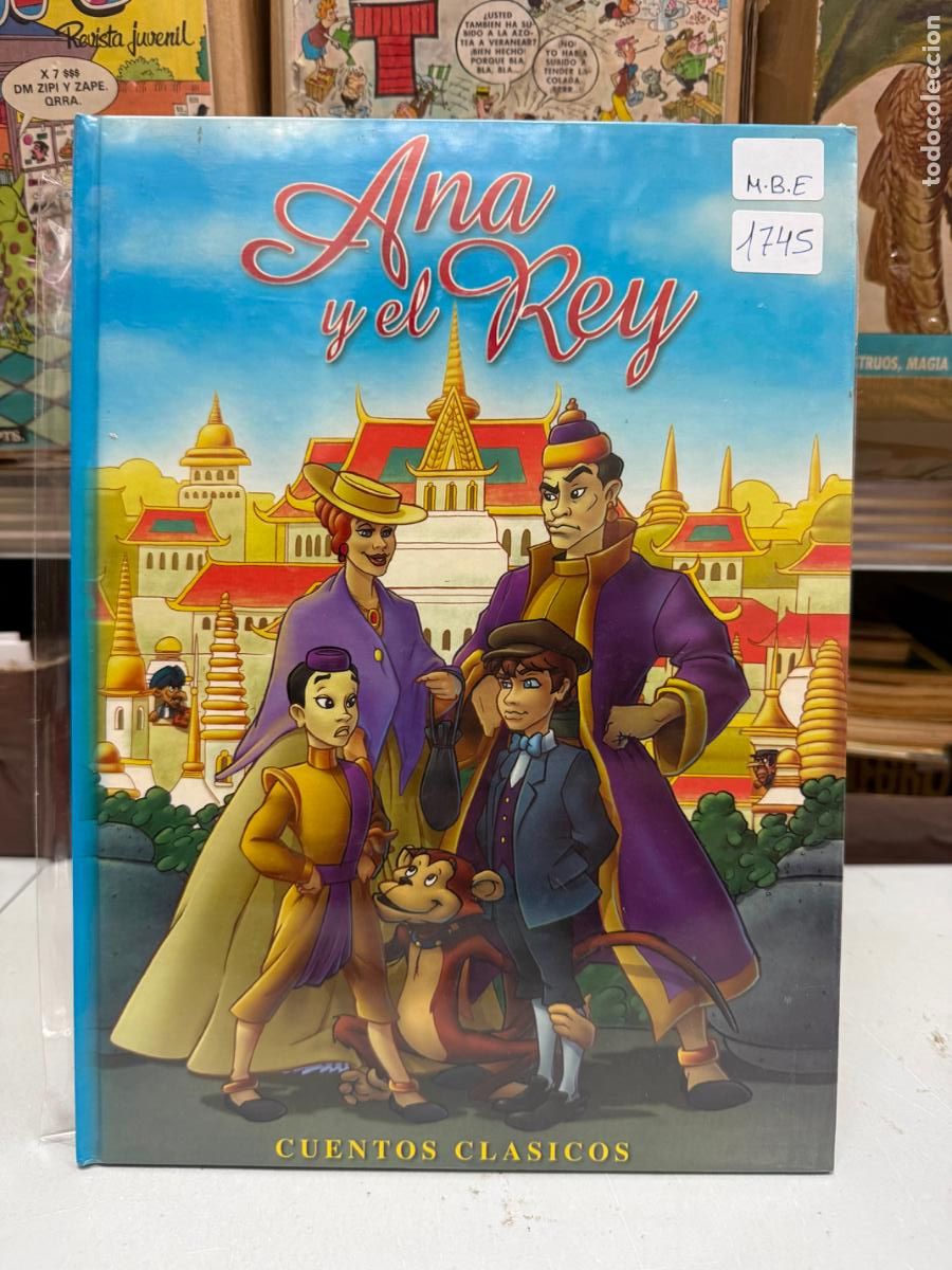 Comics: ana y el rey cuentos cl&aacute;sicos