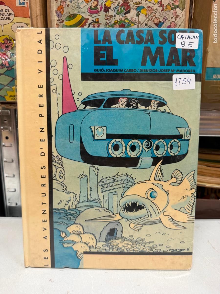 Comics : la caso sota el mar en catal&aacute;n