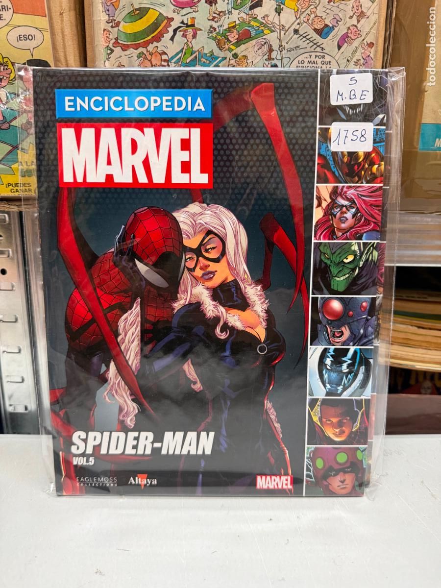 Comics : enciclopedia marvel Spiderman numero 6