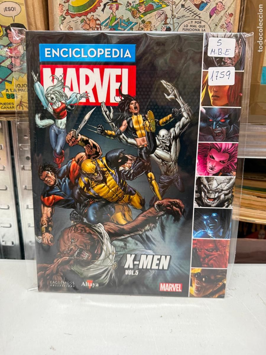 Comics : enciclopedia marvel x-men numero 5