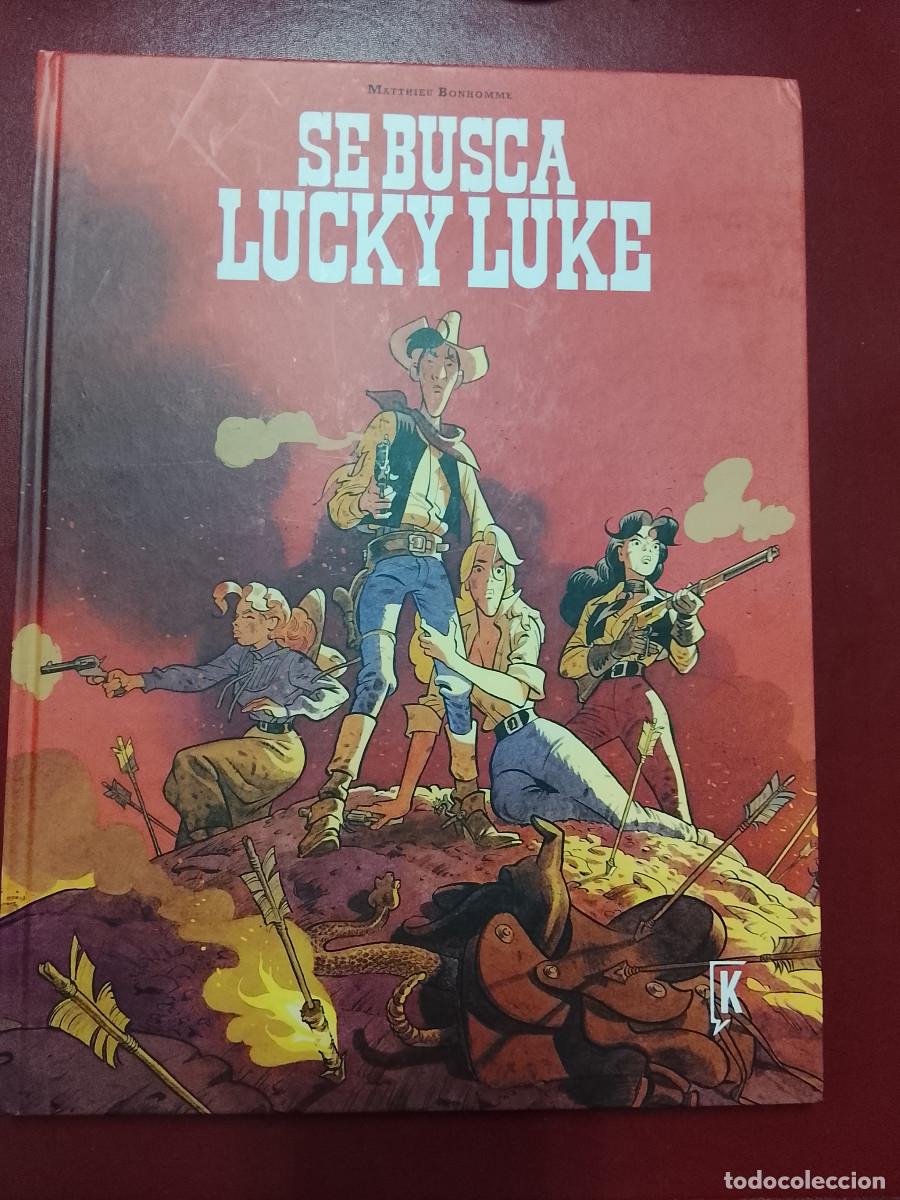 C&oacute;mics: Matthieu Bonhomme: Se busca Lucky Luke (Ediciones Kraken. 2021)