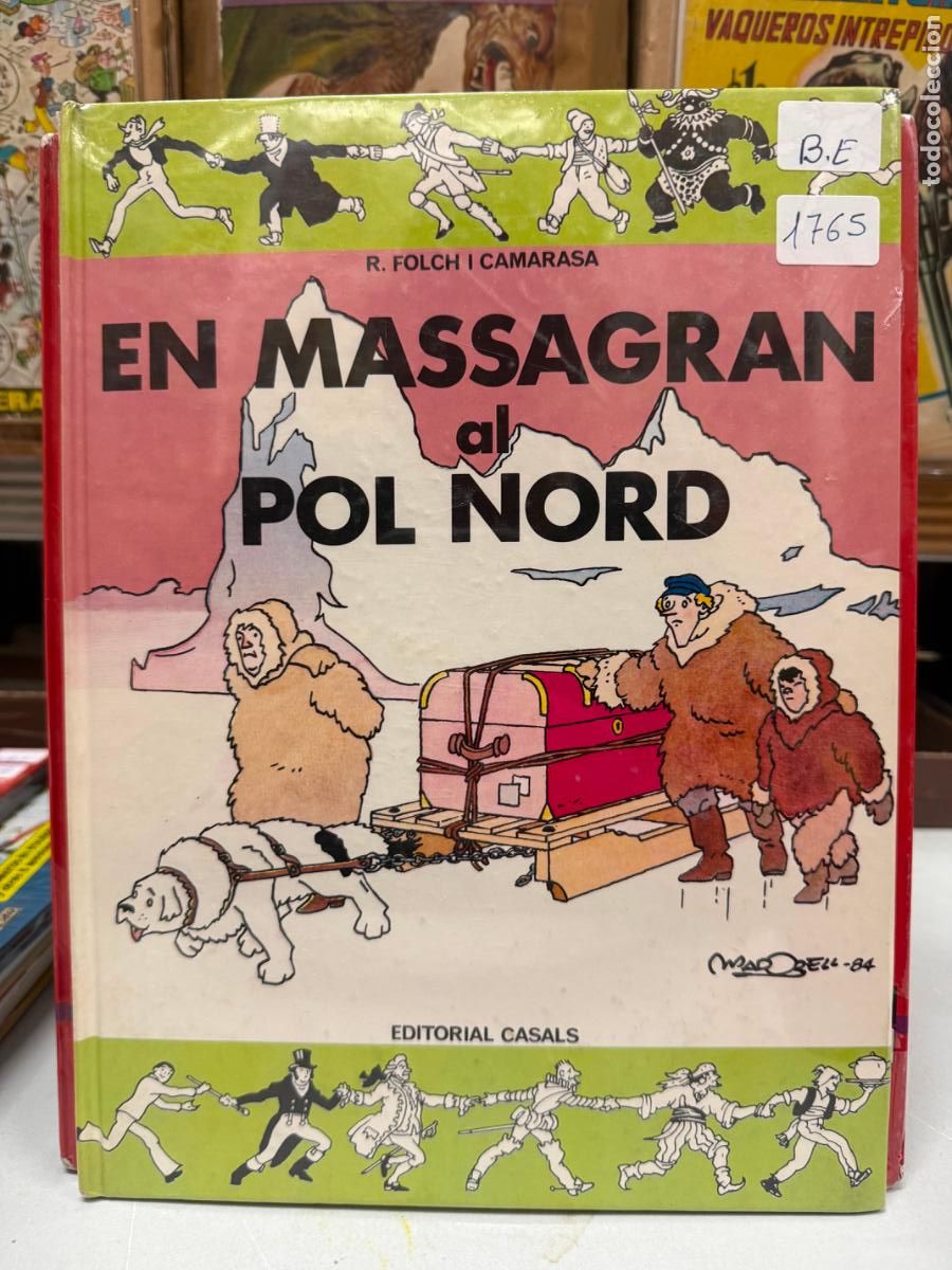 Comics : en massagran al pol nord en catalan
