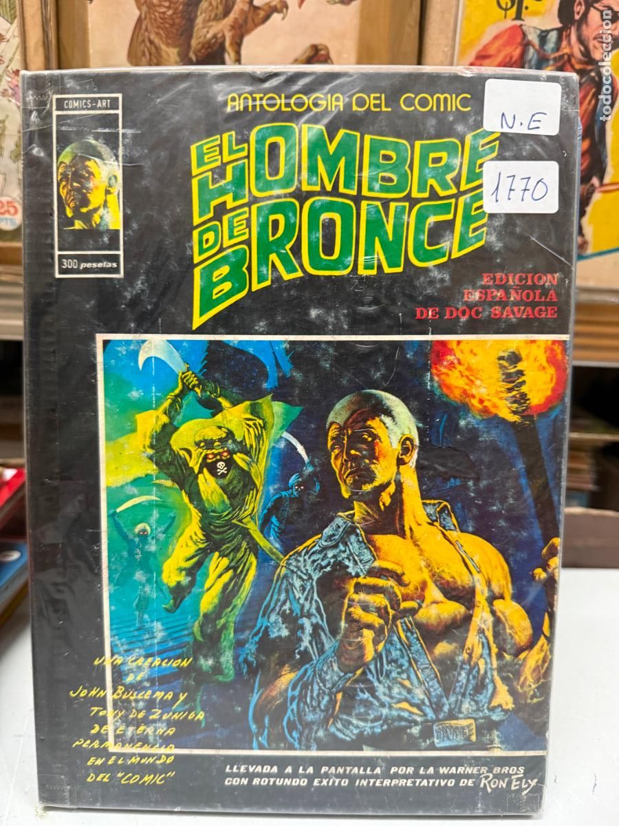C&oacute;mics: antolog&iacute;a del comic el hombre de bronce