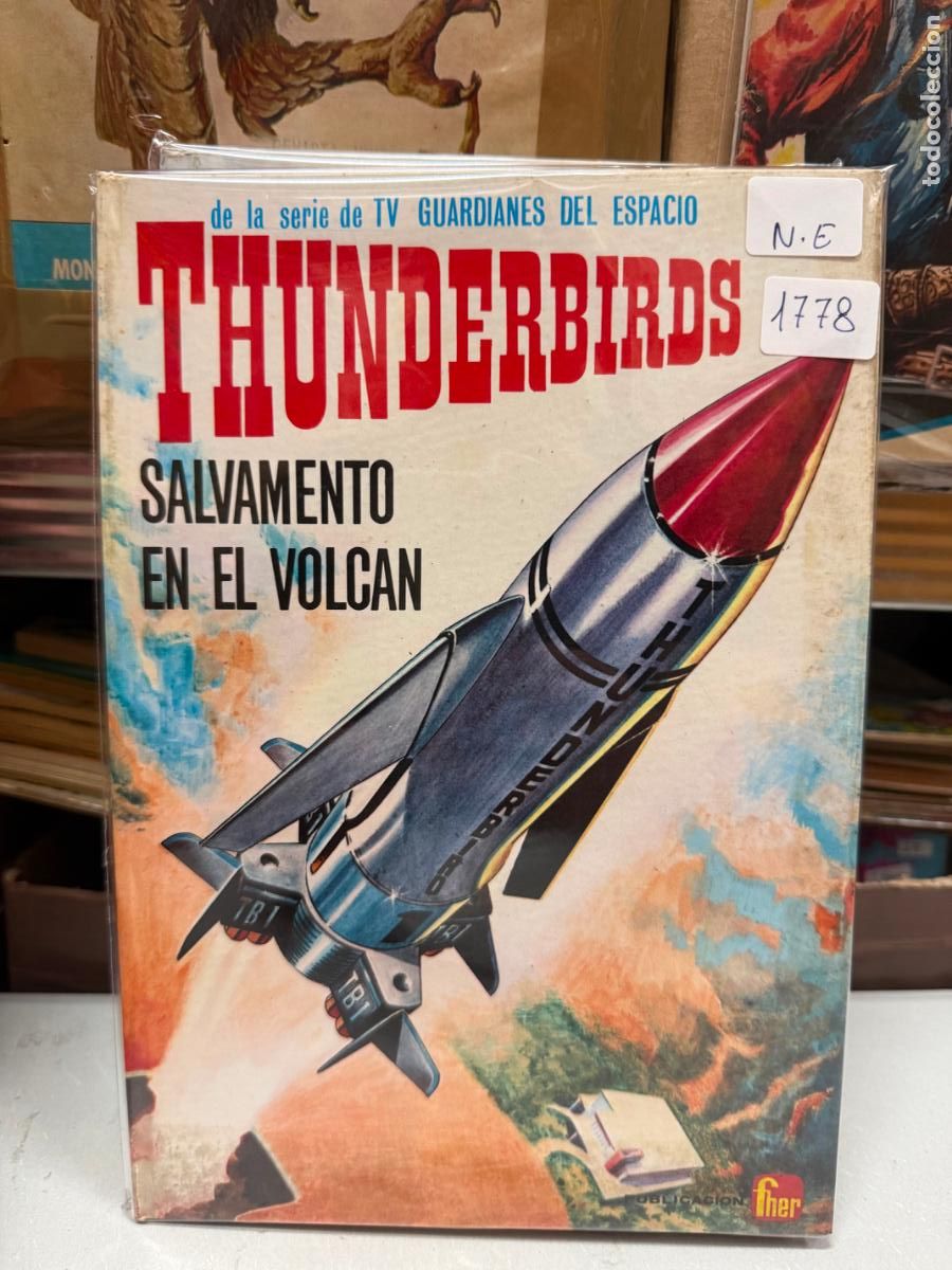 Comics: thunderbirds salvamento en el volcan