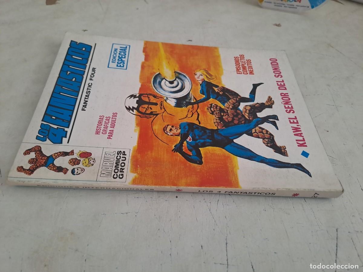 Comics: Los 4 fant&aacute;sticos 27, Klaw el se&ntilde;or del sonido, V&eacute;rtice en muy buen estado