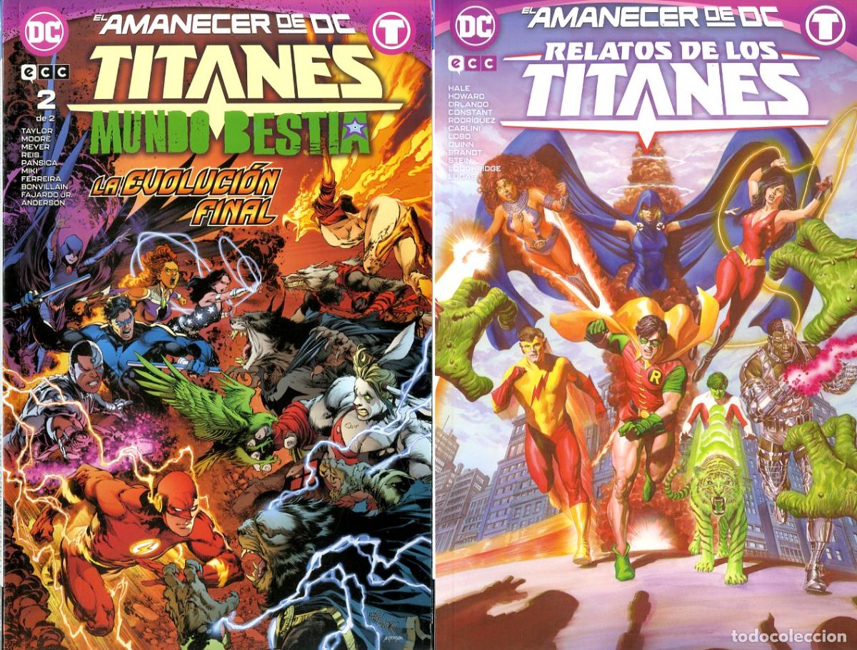 C&oacute;mics: El Amanecer de DC Relatos de los Titanes / DC - Completa 2 num. (2024) - Hale / Howard / Orlando / C