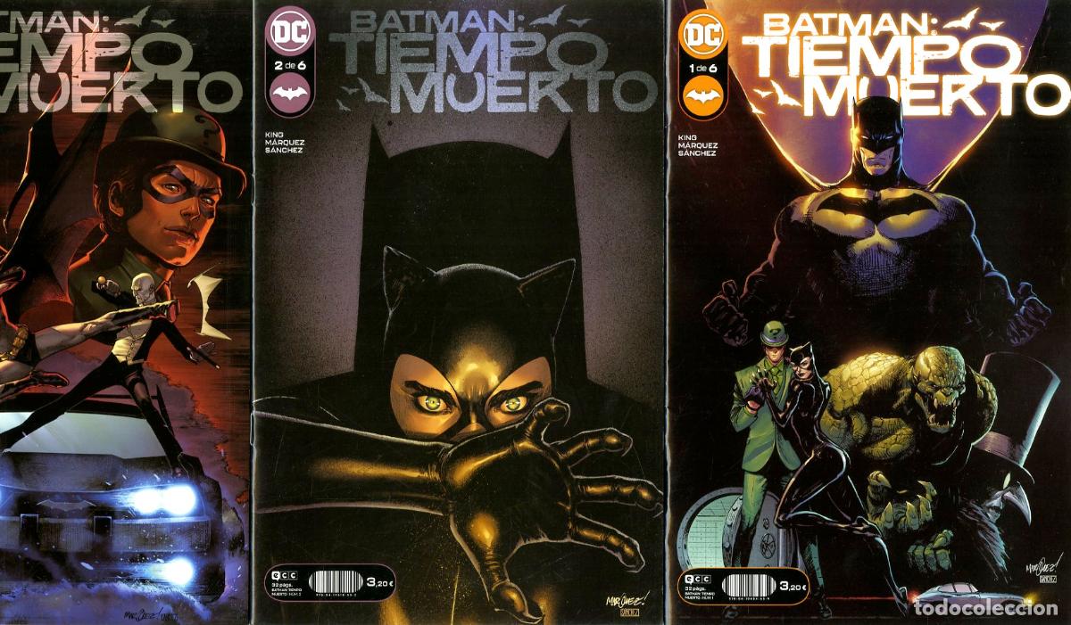 C&oacute;mics: Batman: Tiempo Muerto / DC - Completa 6 num. (2022) - King / M&aacute;rquez / S&aacute;nchez