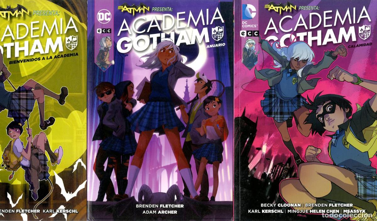 C&oacute;mics: Batman: Academia Gotham / DC - Completa 3 num. (2016) - Cloonan / Fletcher / Kerschl / Helen Chen /