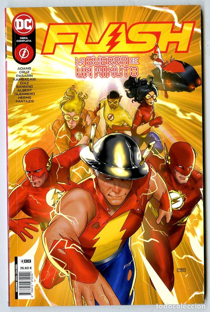 C&oacute;mics: Flash La Guerra de Un Minuto / DC (2023) - Adams / Cruz / Pasar&iacute;n / Kambadais / D&iacute;az / Banning / Alb