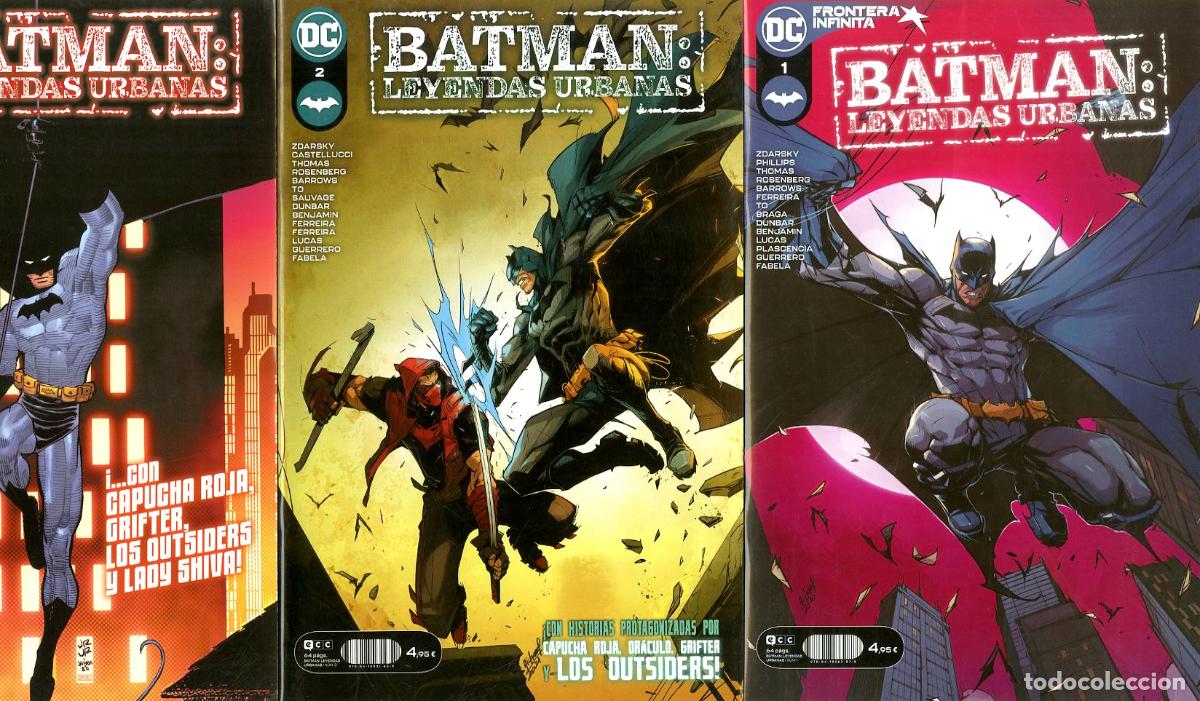 C&oacute;mics: Batman: Leyendas Urbanas / DC Frontera Infinita - Completa 3 num. (2021) - Zdarsky / Phillips / Thom