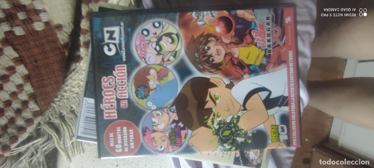 C&oacute;mics: H&eacute;roes en acci&oacute;n Cartoon Network Ben 10 Bakugan Supernenas...