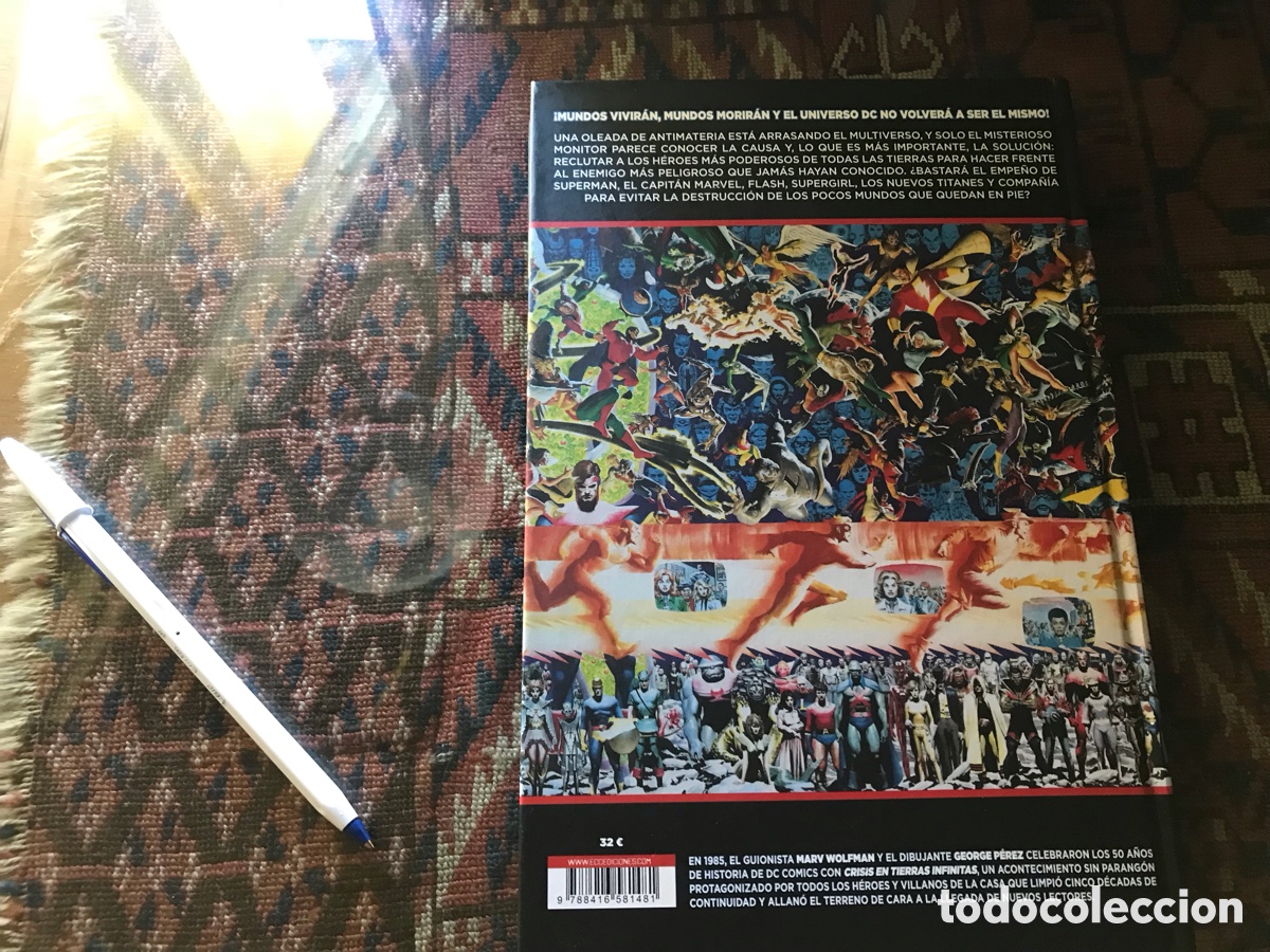 C&oacute;mics: Crisis en tierras infinitas. Marv Wolfram. George P&eacute;rez. DC c&oacute;mics. ECC - Foto 3