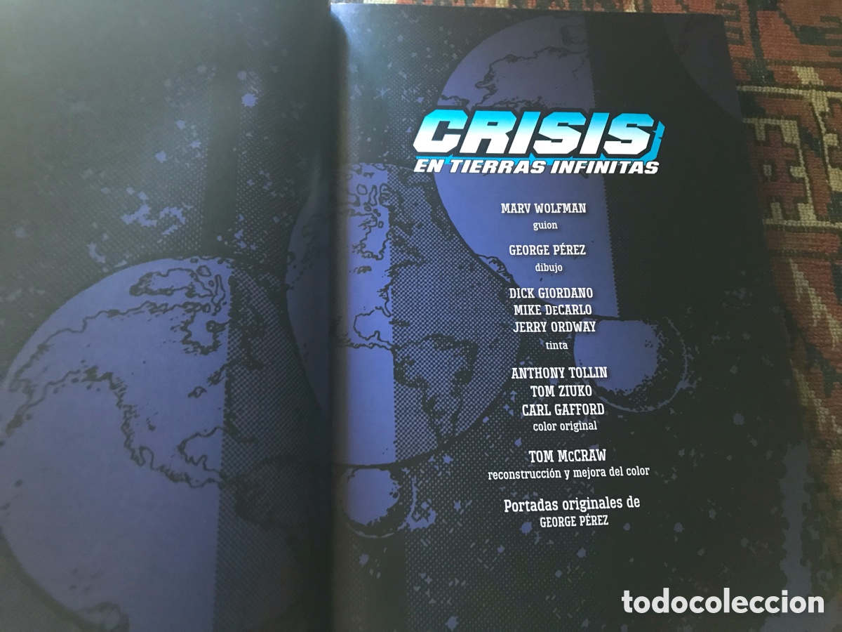 C&oacute;mics: Crisis en tierras infinitas. Marv Wolfram. George P&eacute;rez. DC c&oacute;mics. ECC - Foto 4