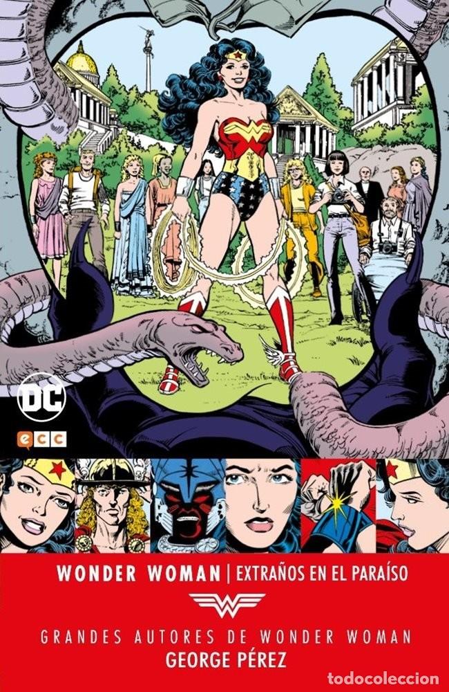 C&oacute;mics: Grandes Autores de Wonder Woman: George P&eacute;rez #4 Extra&ntilde;os en el para&iacute;so