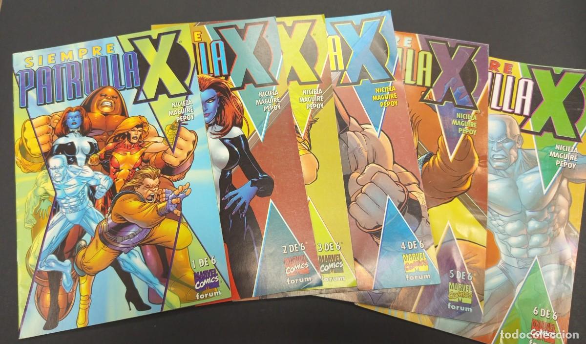 C&oacute;mics: SIEMPRE PATRULLA X. 6 N&Uacute;MEROS COMPLETA. MARVEL C&Oacute;MICS FORUM