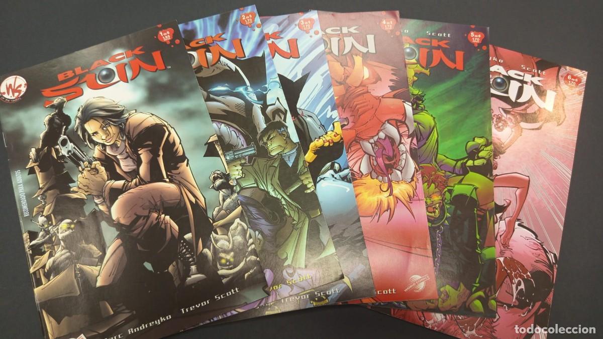C&oacute;mics: BLACK SUN COMPLETA 6 N&Uacute;MEROS WORLD COMICS PLANETA