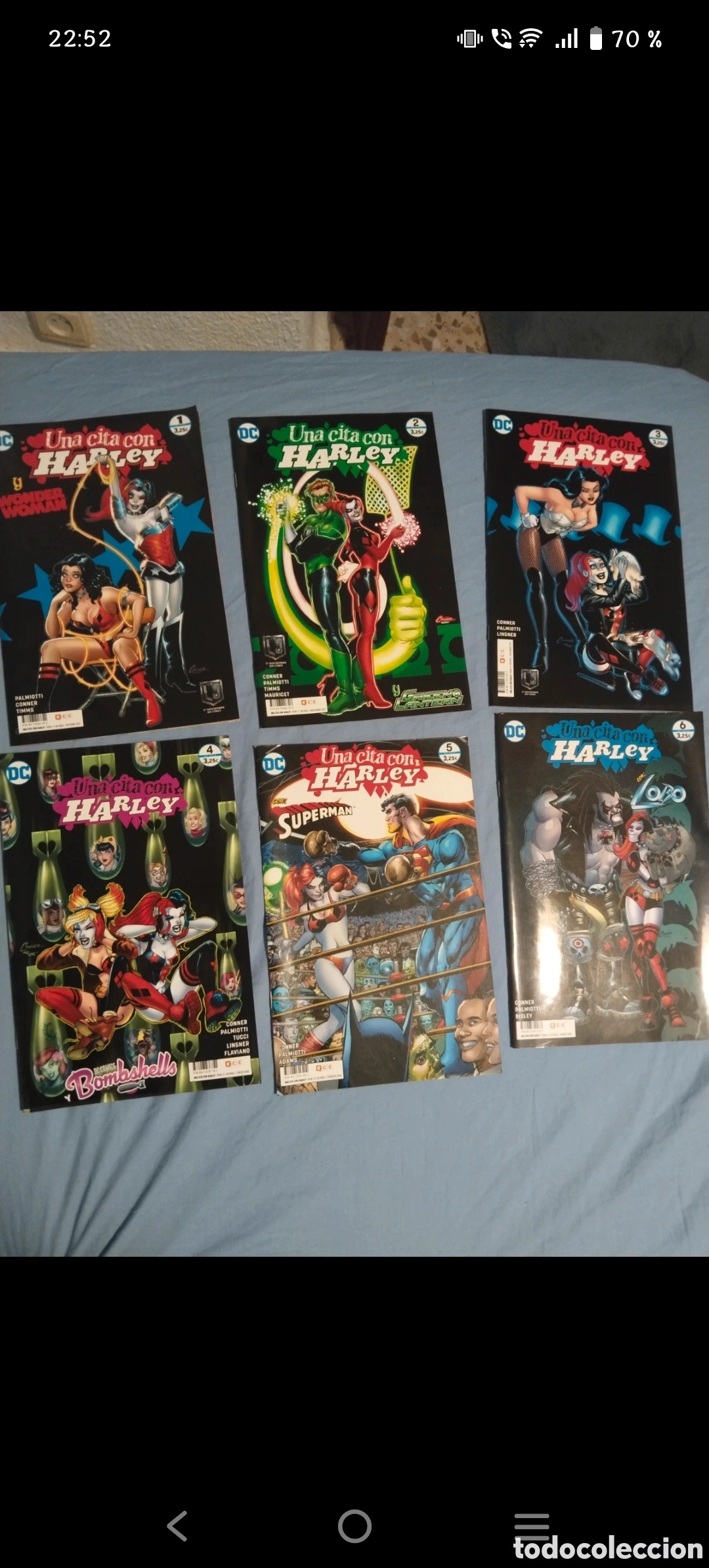 C&oacute;mics: Colecci&oacute;n completa Una cita con Harley n&ordm; 1-6 DC Comics ECC