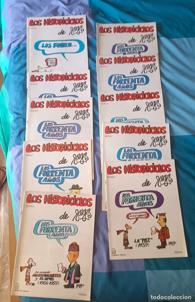 C&oacute;mics: Los hist&oacute;ricos. Forges. 10 n&uacute;meros