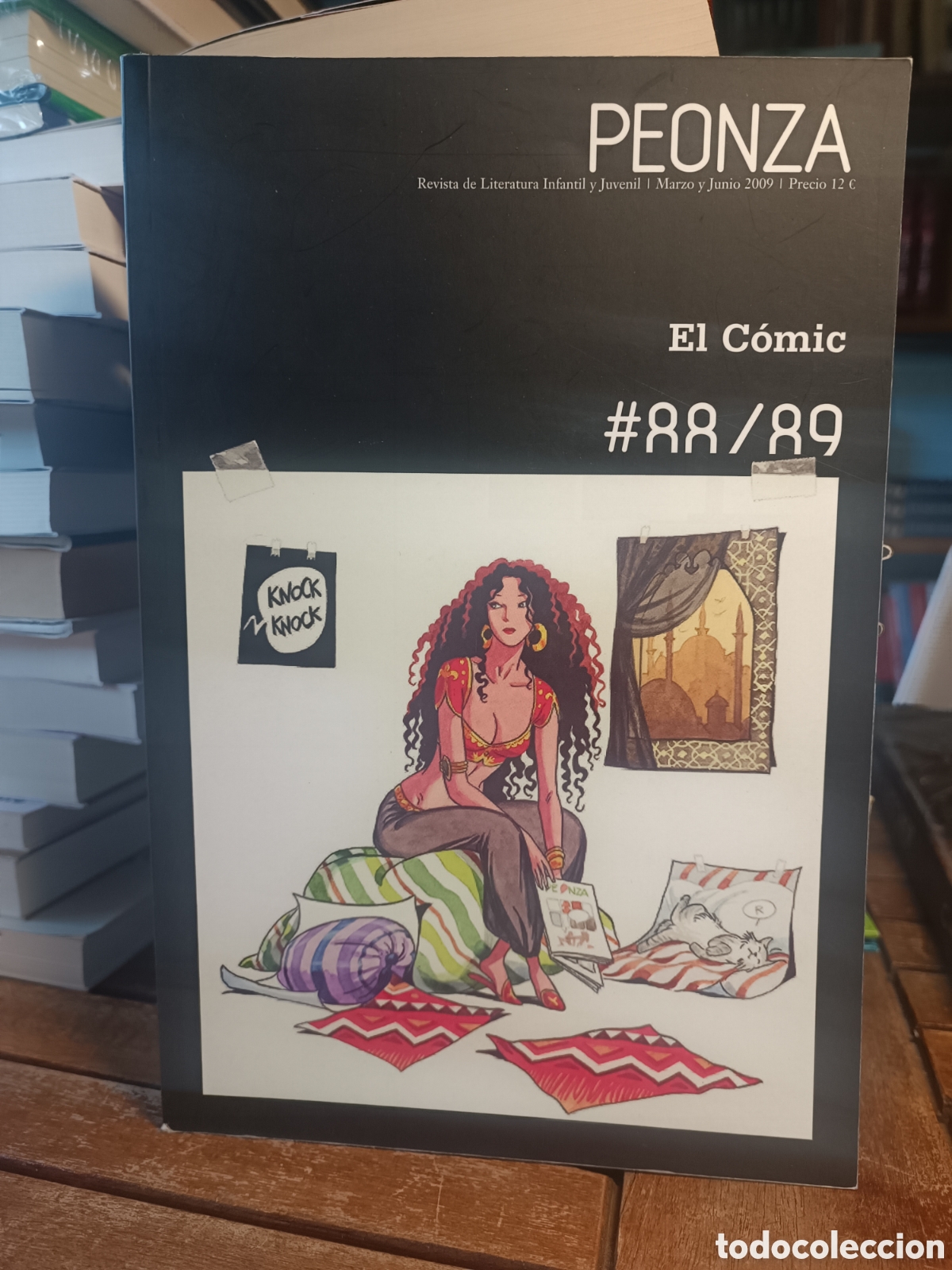 C&oacute;mics: Revista literatura: Peonza num 88/89 a&ntilde;o XX: El Comic (marzo-junio 2009)
