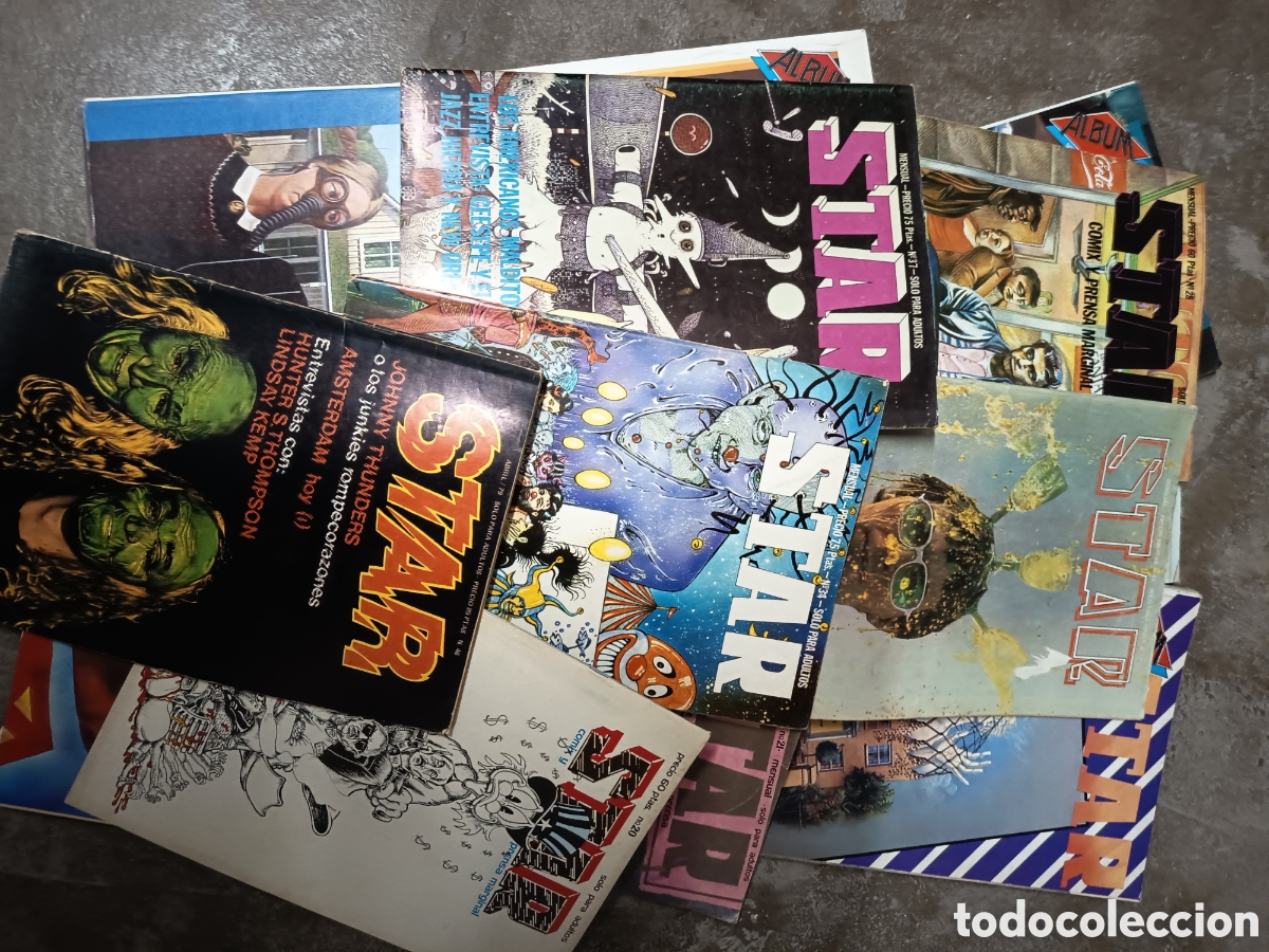 C&oacute;mics: Lote de 6 comics antiguos de Star , buen estado