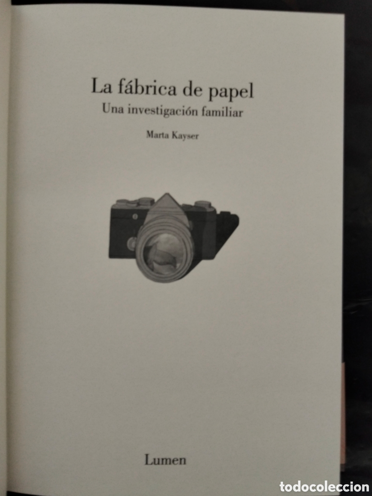 C&oacute;mics: MARTA KAYSER. LA F&Aacute;BRICA DE PAPEL .LUMEN - Foto 2