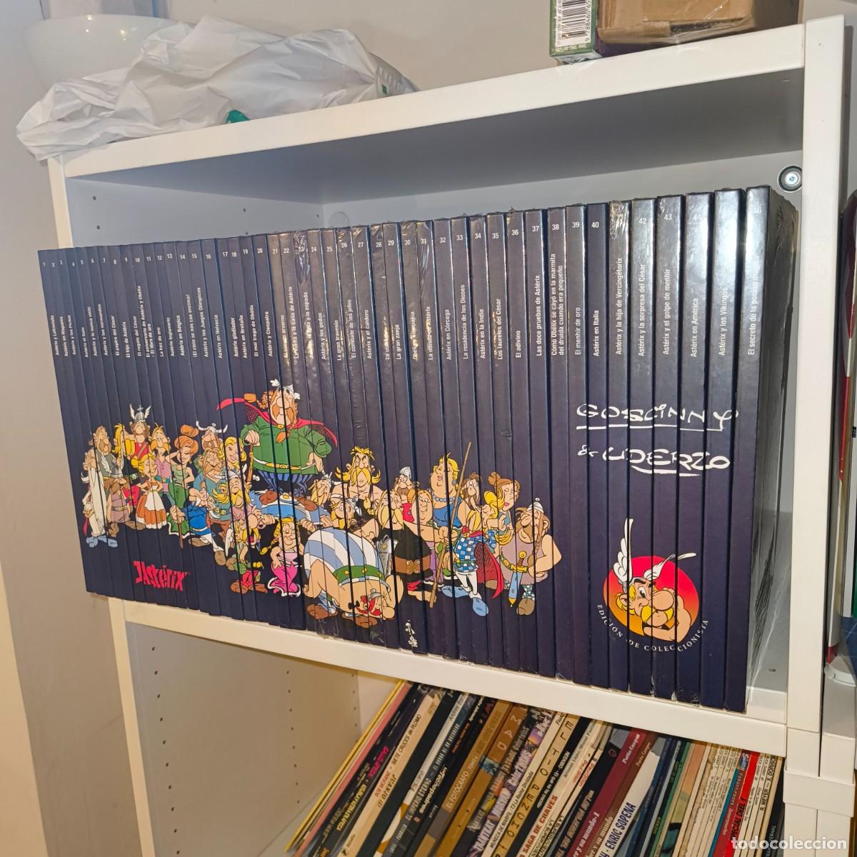 C&oacute;mics: Colecci&oacute;n Completa Ast&eacute;rix Integral Salvat 46 Tomos Tapa Dura