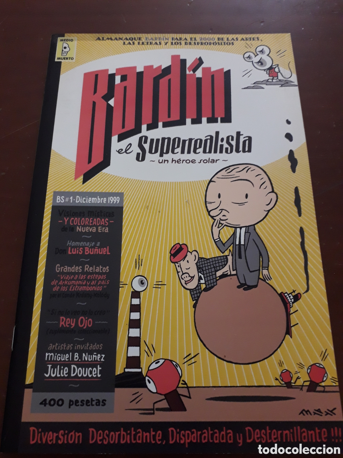 C&oacute;mics: BARD&Iacute;N EL SUPERREALISTA. UN H&Eacute;ROE SOLAR. EXCELENTE ESTADO