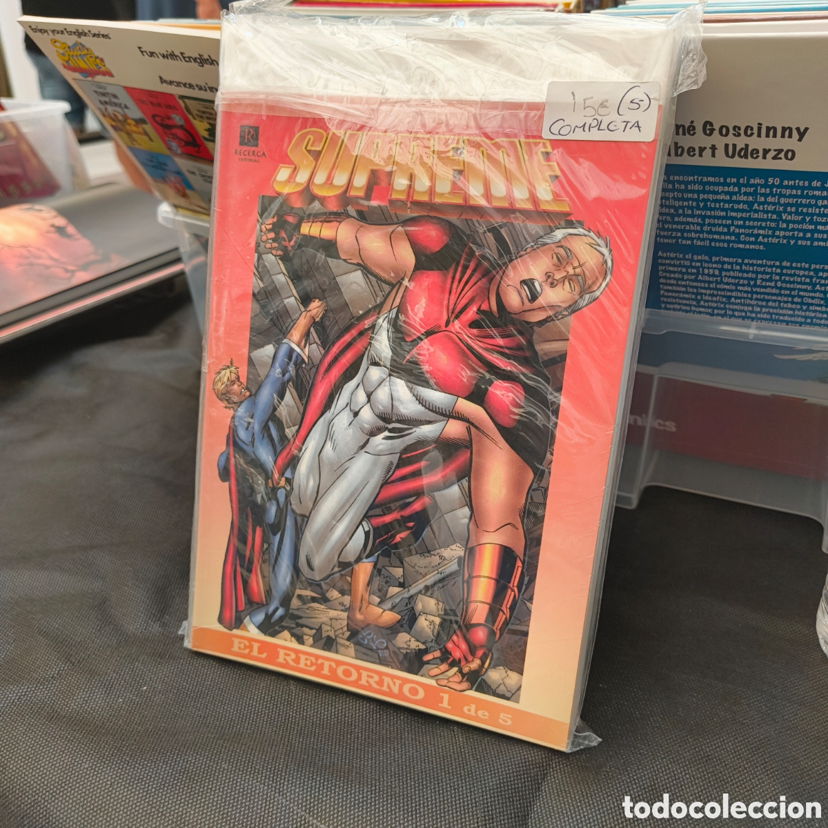 C&oacute;mics: Supreme. Colecci&oacute;n completa 5 tomos. Recerca
