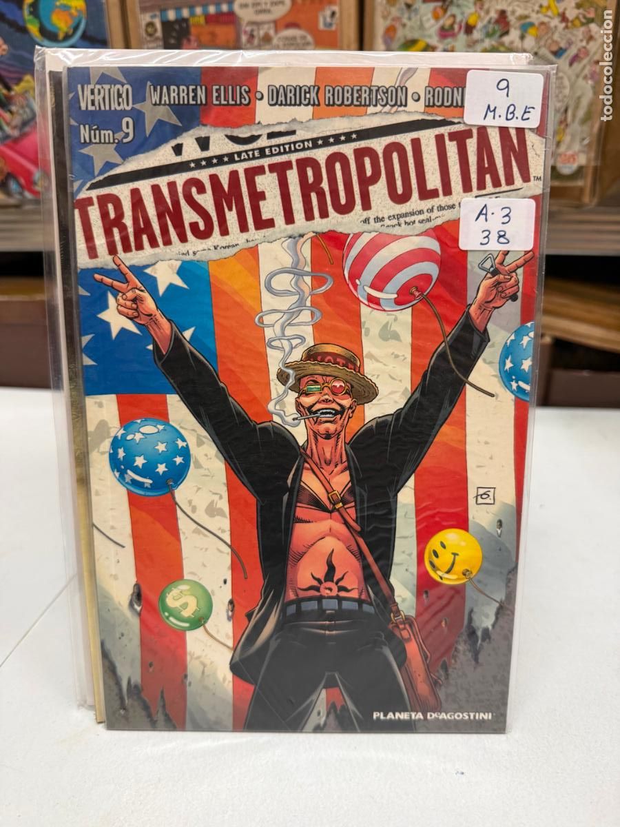 C&oacute;mics: TRANSMETROPOLITAN EDITORIAL PLANETA NUMERO 9
