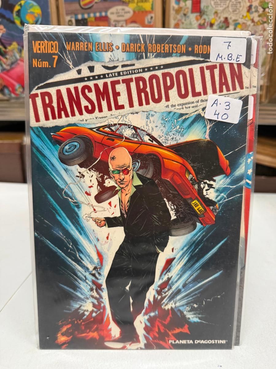 C&oacute;mics: TRANSMETROPOLITAN EDITORIAL PLANETA NUMERO 7