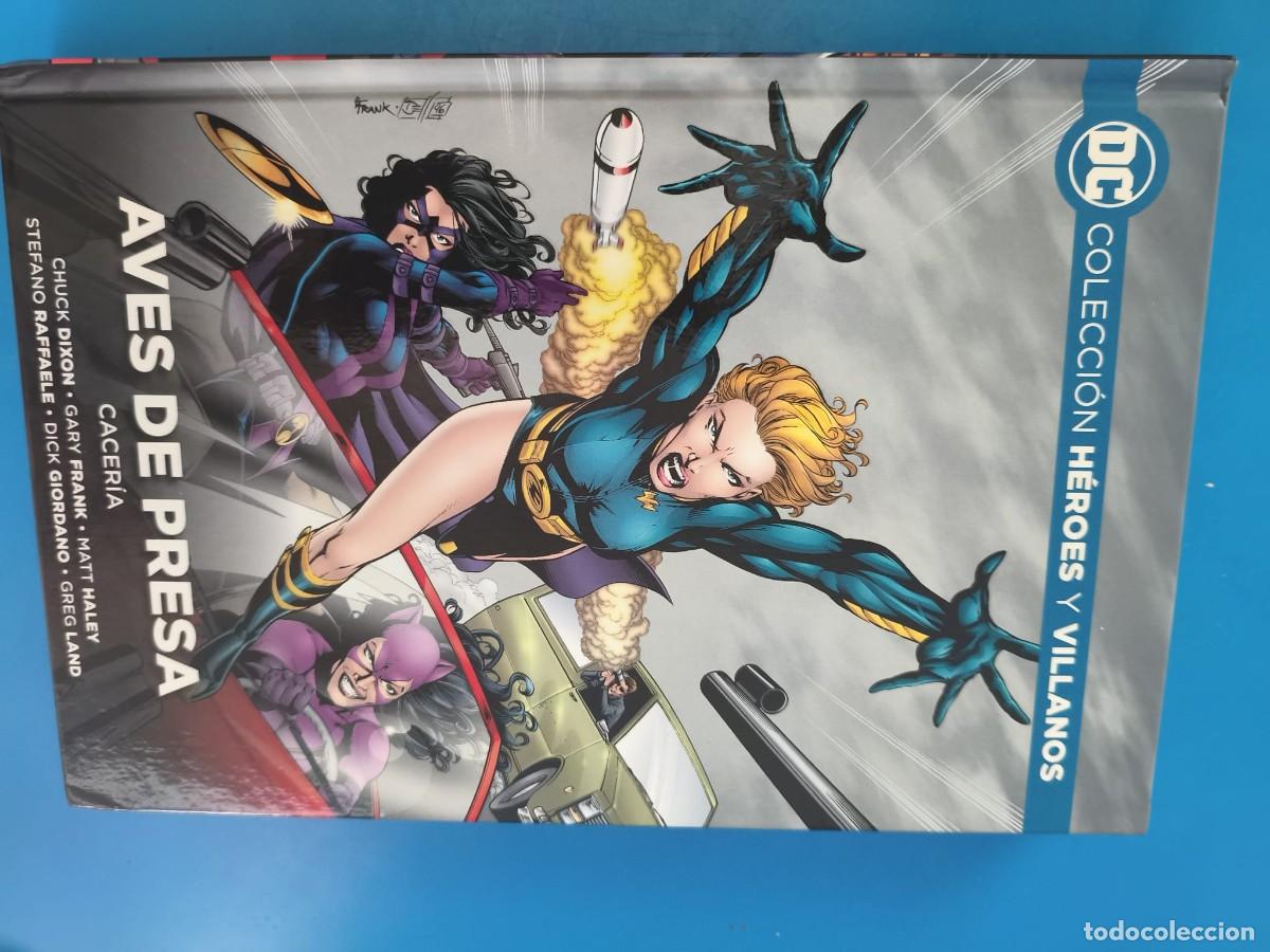 C&oacute;mics: Colecci&oacute;n h&eacute;roes y villanos 61 Aves de presa Cacer&iacute;a - Dixon Franl Land Ecc Salvat