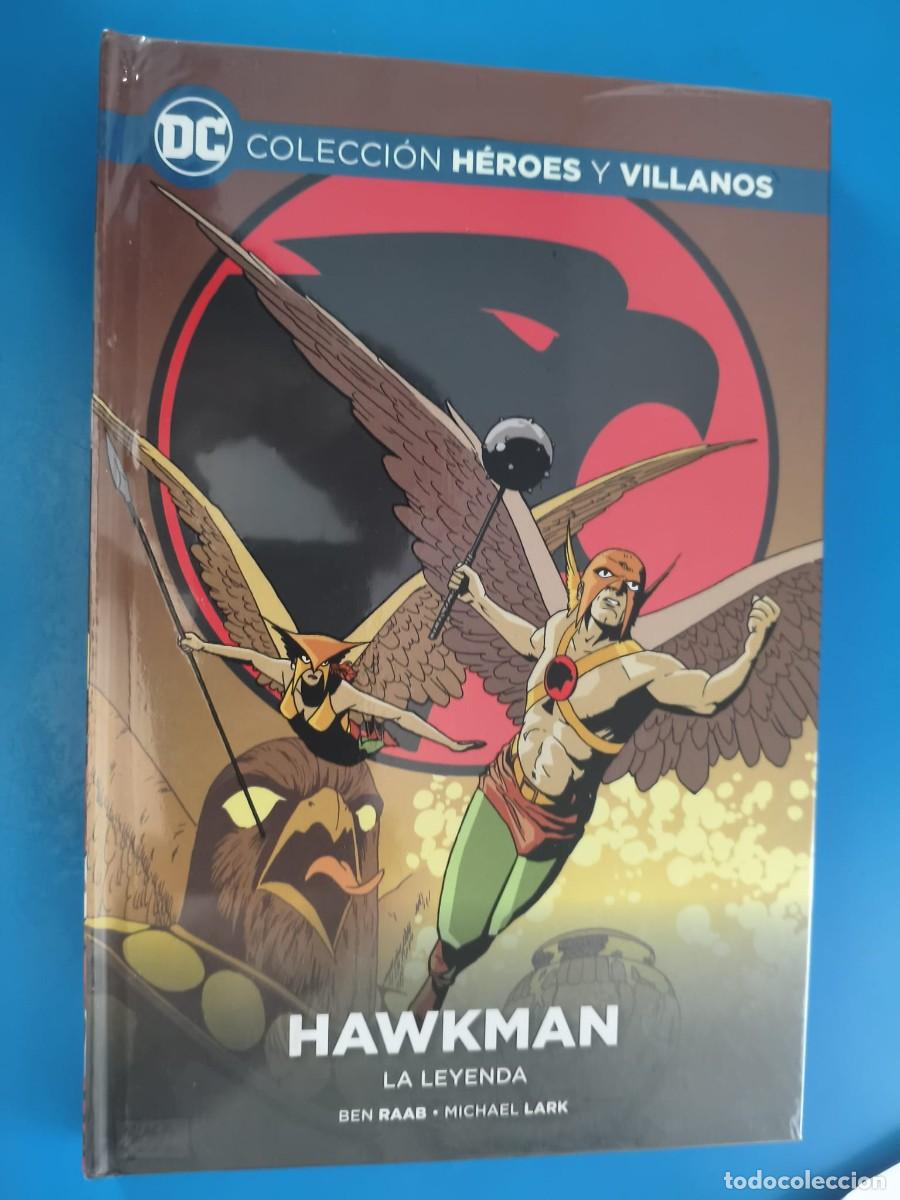 C&oacute;mics: Colecci&oacute;n H&eacute;roes y Villanos 71 Hawkman La Leyenda Ecc Salvat Raab y Michael Lark