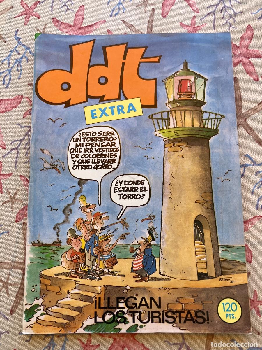 C&oacute;mics: DDT - EXTRA &iexcl;LLEGAN LOS TURISTAS! - BRUGUERA