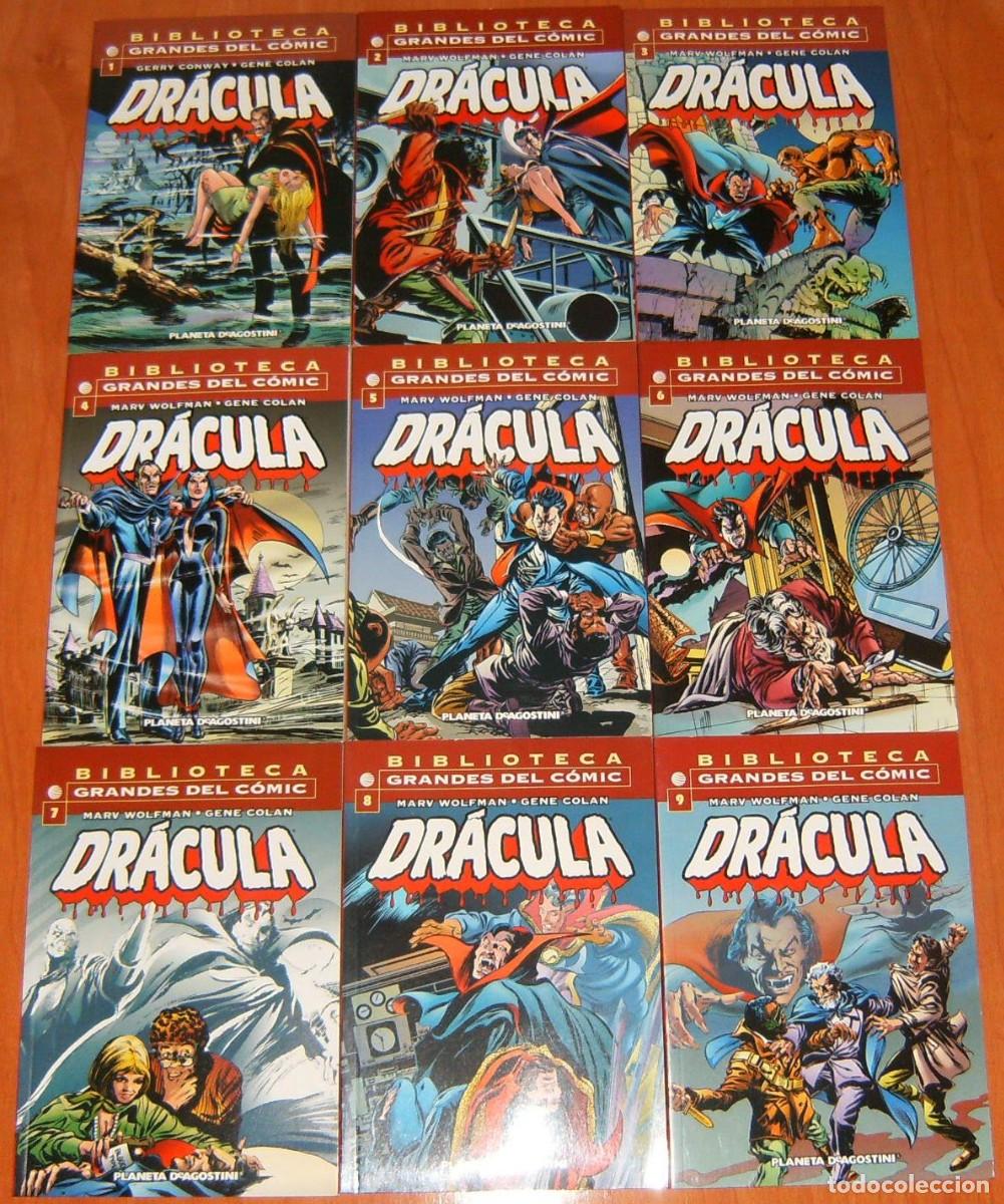 C&oacute;mics: Biblioteca Grandes del C&oacute;mic: DRACULA Planeta. 01 a 18 + especial COMPLETA