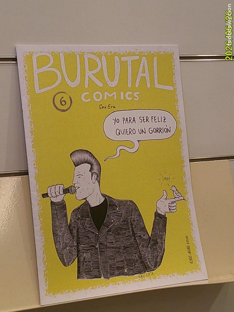 C&oacute;mics: FANZINE BURUTAL COMICS N&ordm; 6 SAU ERA