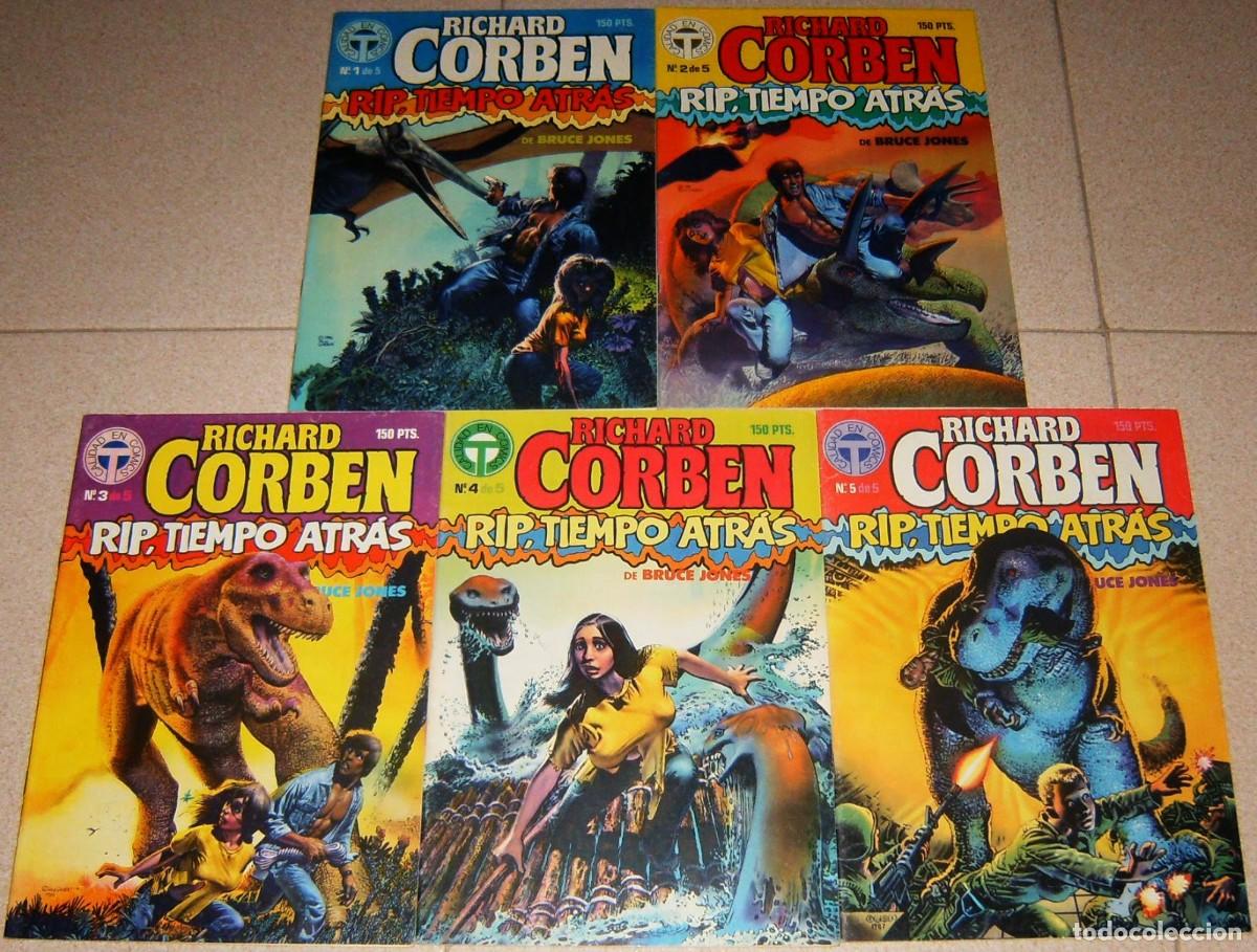 C&oacute;mics: RIP: TIEMPO ATRAS de Bruce Jones y Richard Corben Toutain. 1 a 5 COMPLETA