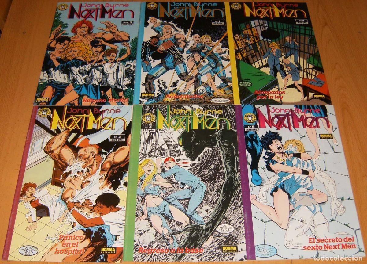 C&oacute;mics: NEXTMEN de John Byrne Norma. 1 a 18 COMPLETA