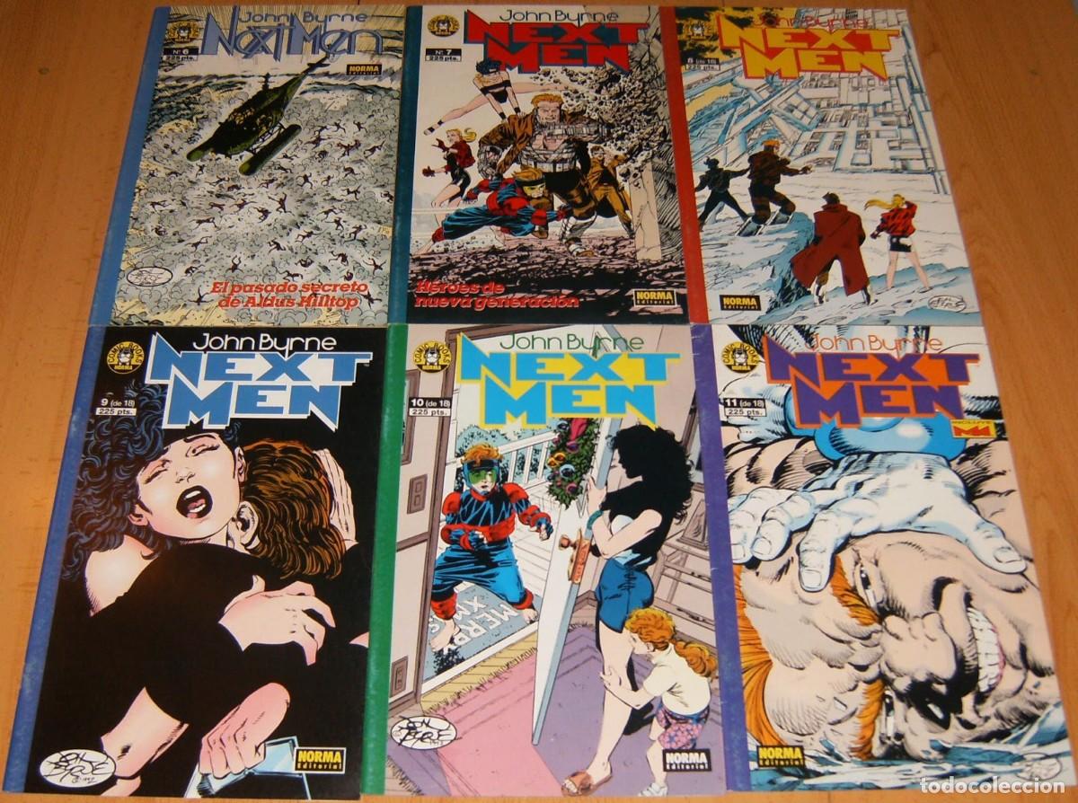 C&oacute;mics: NEXTMEN de John Byrne Norma. N&Uacute;MERO 0 + 1 a 18 COMPLETA (19 c&oacute;mics) - Foto 2