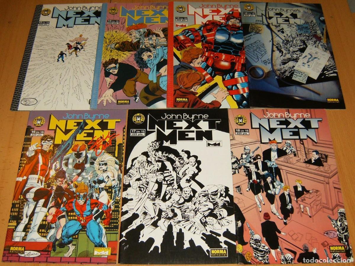 C&oacute;mics: NEXTMEN de John Byrne Norma. N&Uacute;MERO 0 + 1 a 18 COMPLETA (19 c&oacute;mics) - Foto 3
