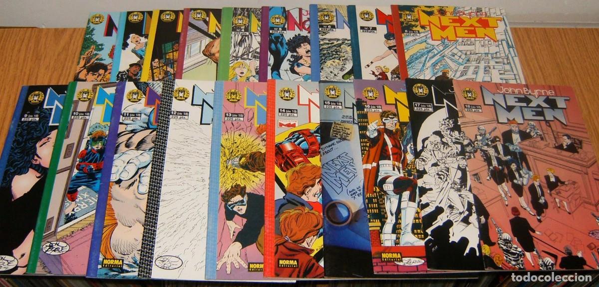 C&oacute;mics: NEXTMEN de John Byrne Norma. N&Uacute;MERO 0 + 1 a 18 COMPLETA (19 c&oacute;mics) - Foto 4